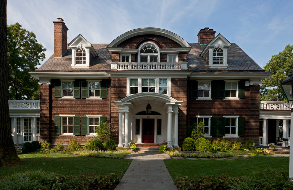 Roland Park Redux Traditional Exterior Baltimore by Penza