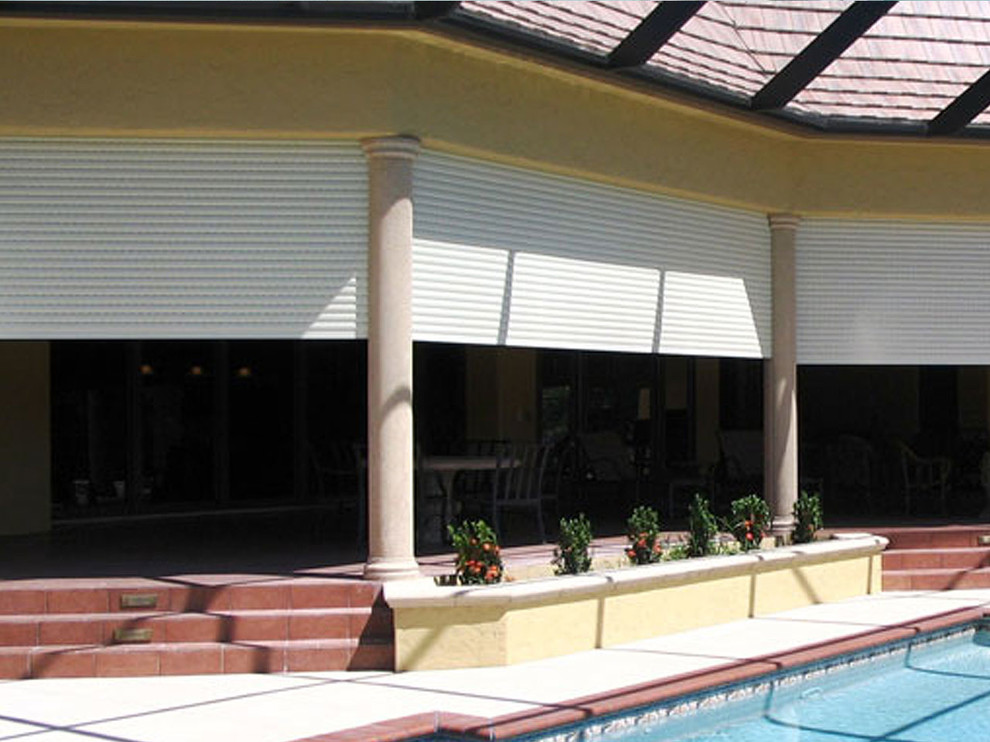 Rolling Shutters, Hurricane Protection Exterior Boston by Shade