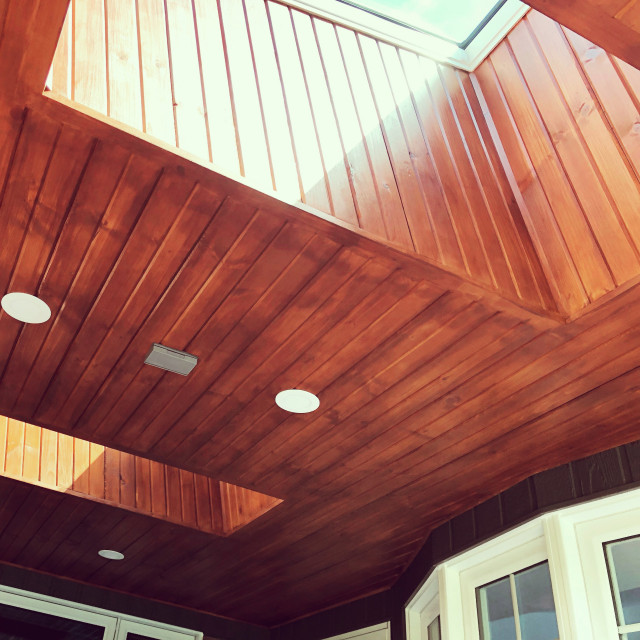 Roof Structure and Exterior siding change (Plus extension of roof