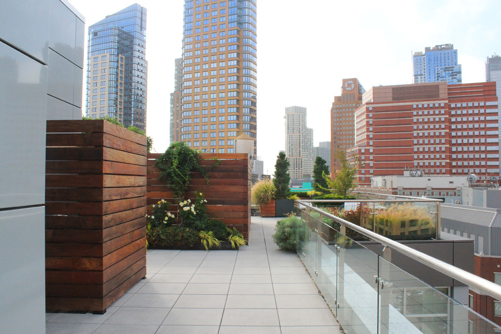 Rooftop Downtown Brooklyn Modern Exterior New York by Blondie