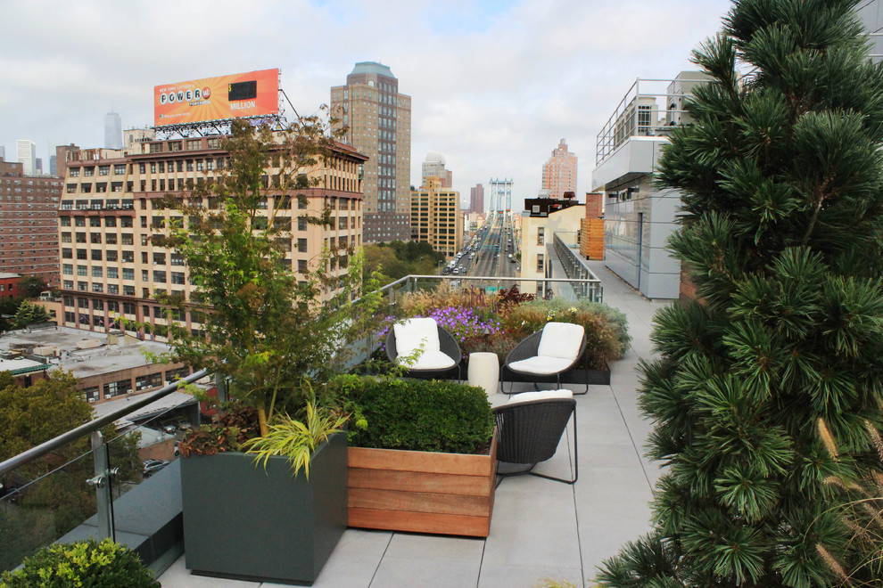 Rooftop Downtown Brooklyn Modern Exterior New York by Blondie
