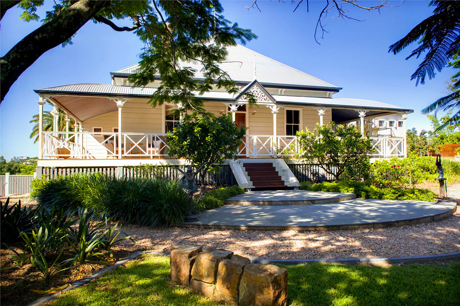 Rosalie Home Renovation Transitional Exterior Brisbane by Dion