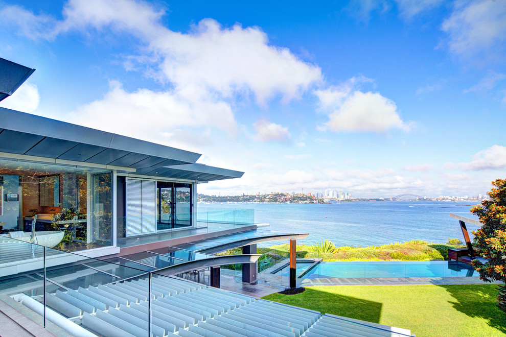 Rose Bay Home, Sydney Modern Exterior Sydney by Huw Lambert Houzz