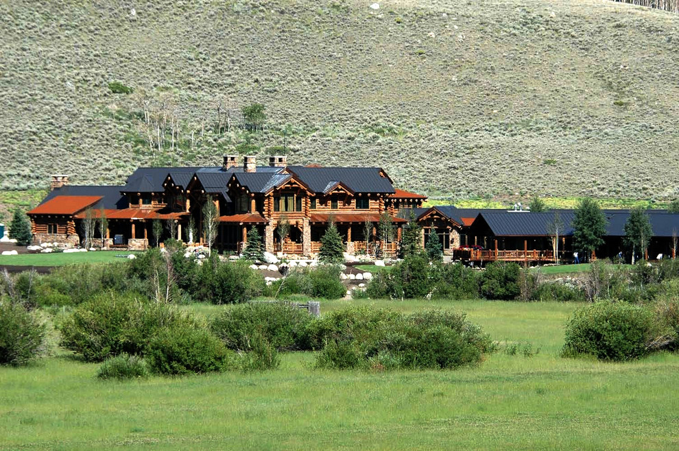 Rose Valley Ranch Rustic Exterior Denver by RMT Architects Houzz