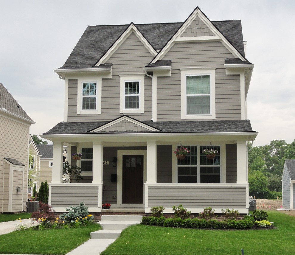 Royal Oak New Homes in Alexander Place Traditional Exterior