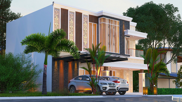 Rumah Ibu Ayin - Medan - Modern - House Exterior - Other - by Vector41 ...