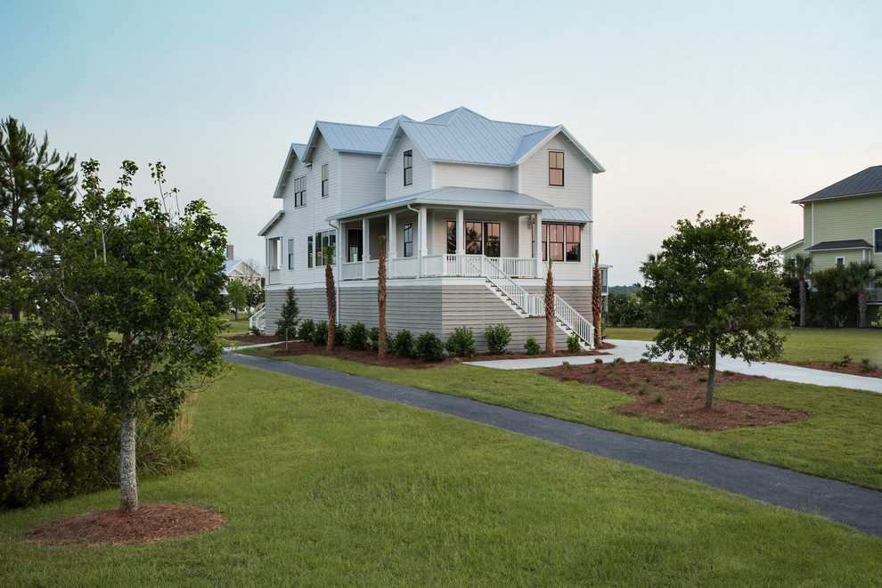 Rushland Plantation Farmhouse Exterior Charleston by Barrow