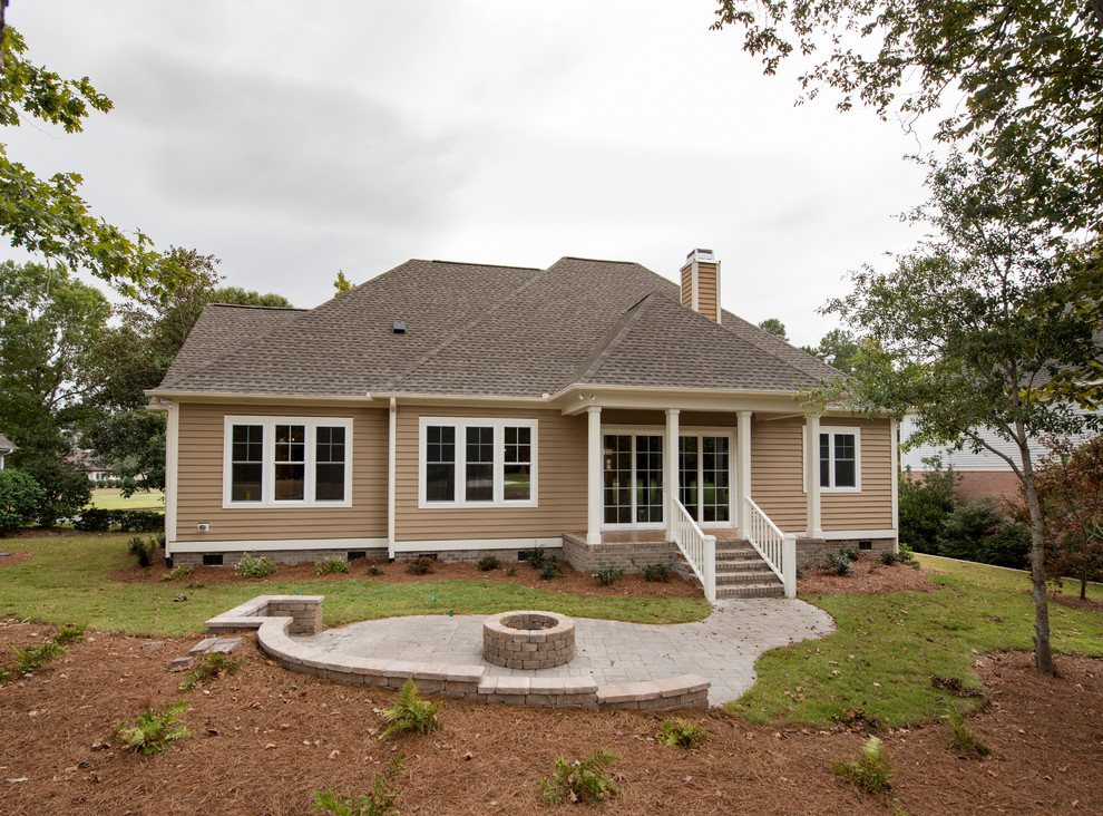 Russell Residence at Porters Neck Plantation Craftsman Exterior