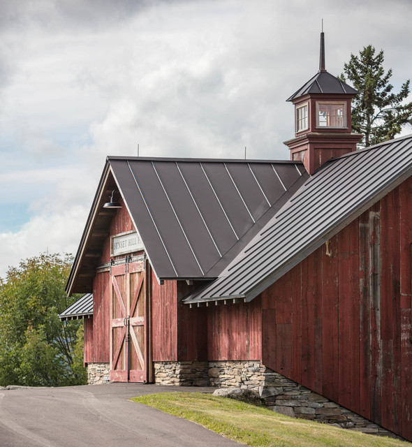 Rustic Barn Workshop - Rustic - Exterior - Other - by Kirley Architects ...