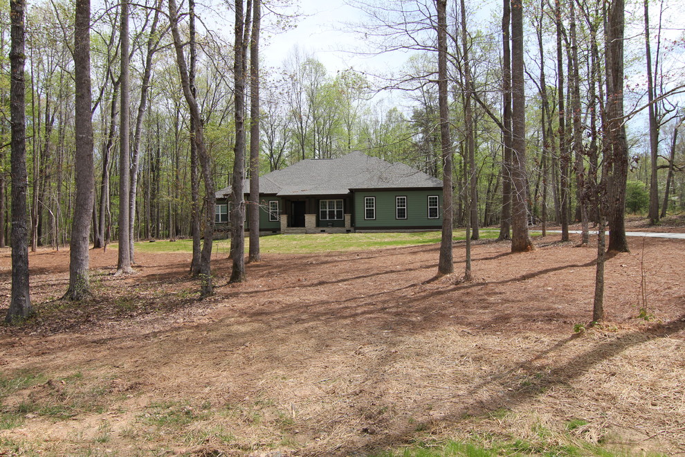 Rustic Contemporary Raleigh Home Design Exterior Raleigh by