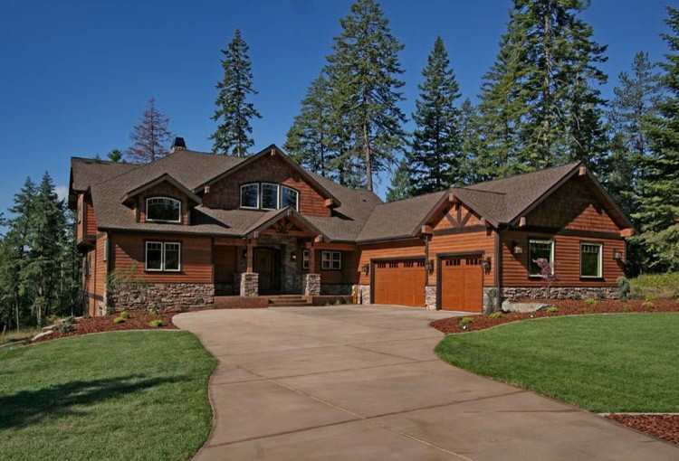 Rustic Craftsman Exterior Rustic Exterior Seattle