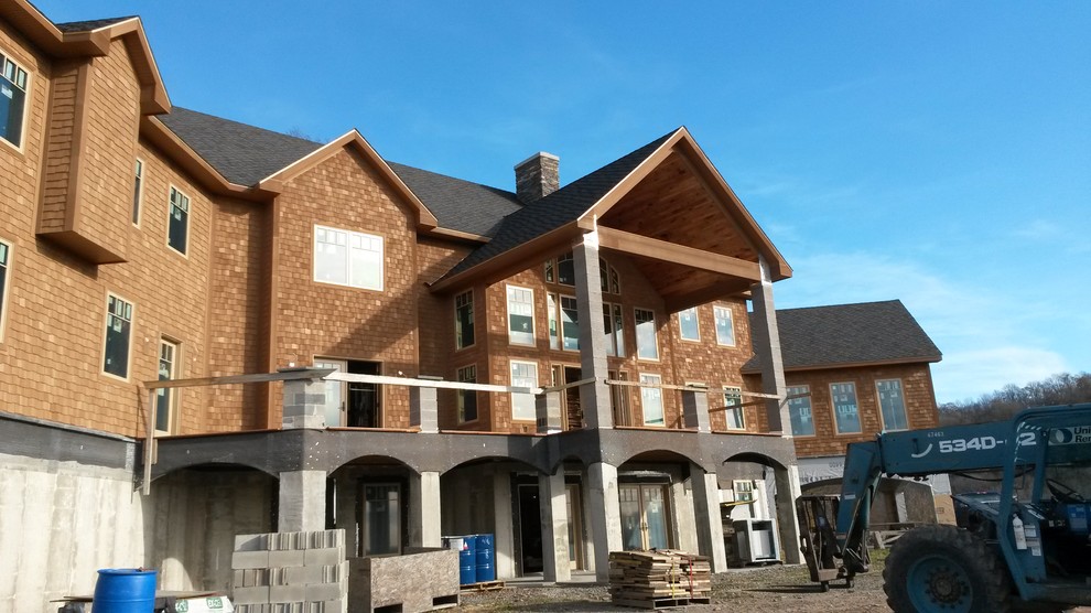 Rustic NuCedar Shake Siding Rustic Exterior Other by Ron Franks