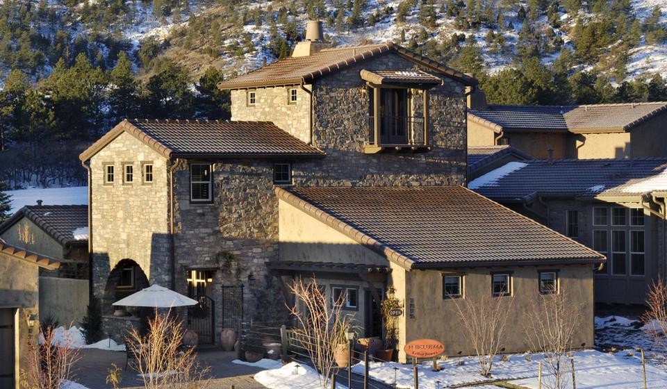 Rustic Stone Exterior - Rustic - Exterior - Denver - by Eldorado Stone ...