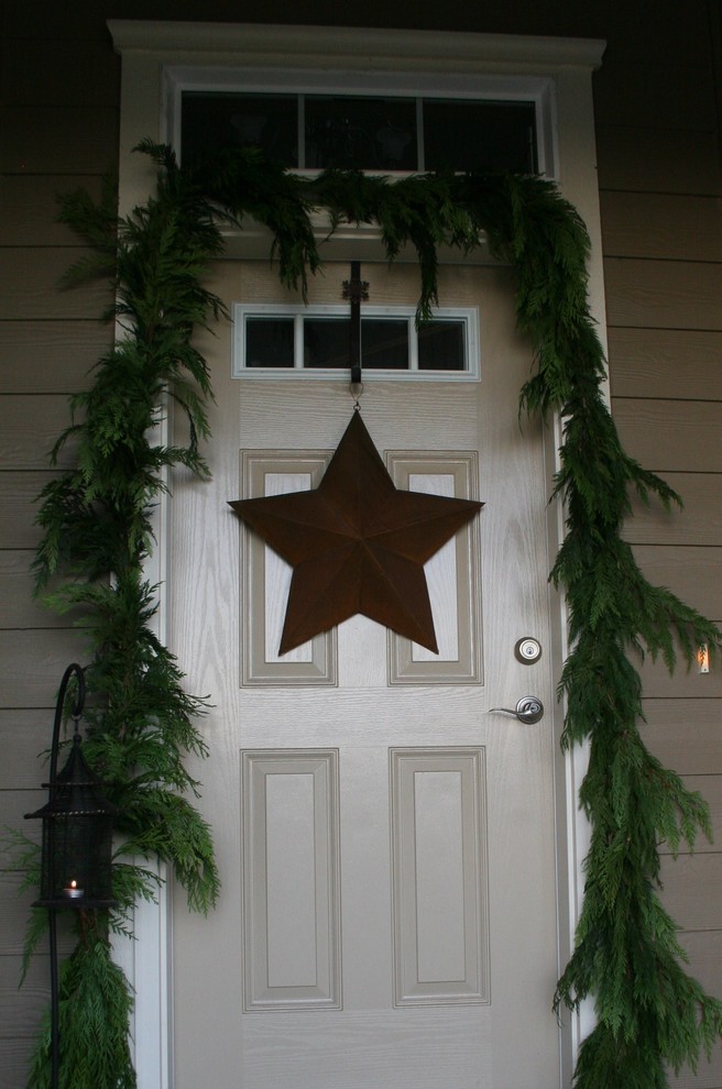 Contemporary exterior home idea in Other