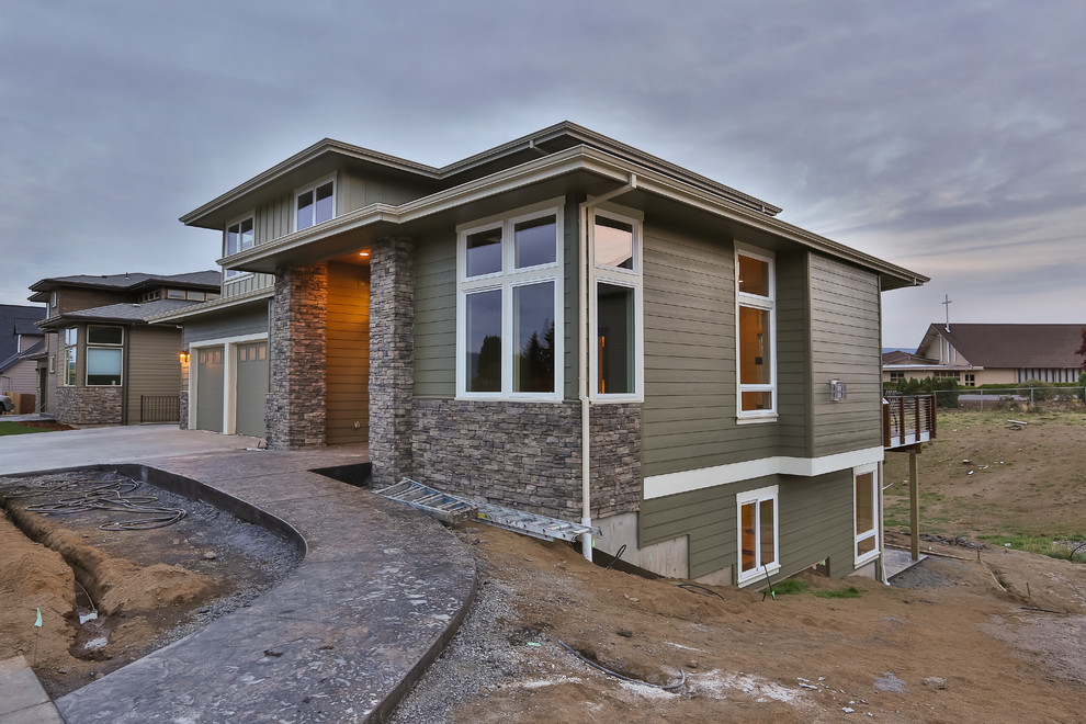 Ryan Lane Custom Home, Hood River Oregon Modern Exterior Portland by Curtis Homes Houzz