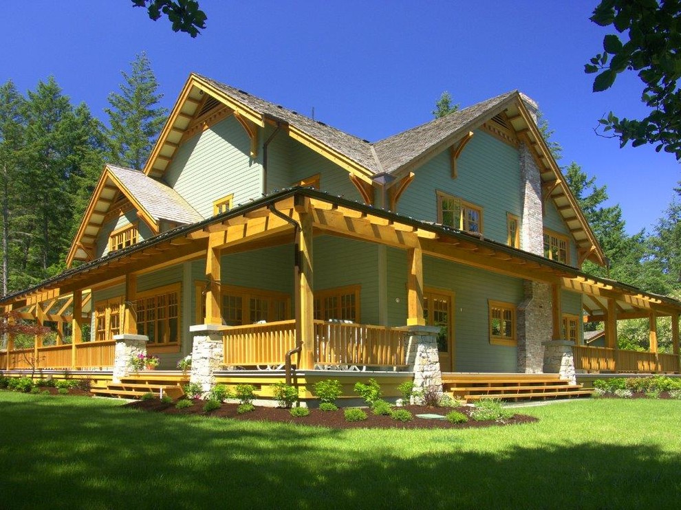 Saanich Farmhouse Farmhouse Exterior Vancouver by User Houzz