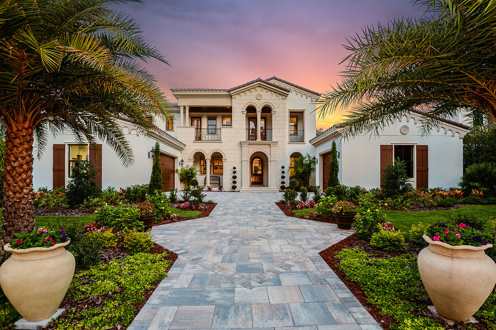 Sabal Homes Model at The Preserve in FishHawk Ranch Mediterranean