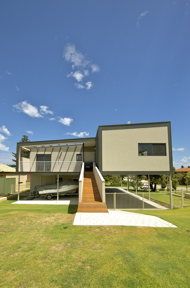 Safety Bay House Beach Style Exterior Perth by Klopper and