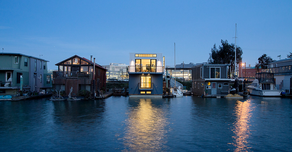 San Francisco Floating House Modern Exterior San Francisco by