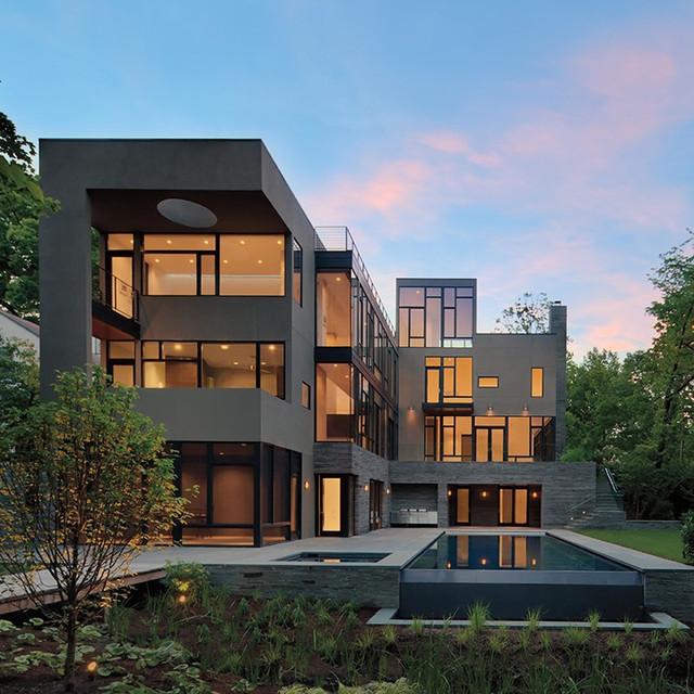 Sandy Spring Homes Exterior Modern Exterior DC Metro by Sandy