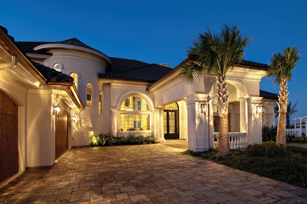 Sater Design Collection's 6962 "Padova" Home Plan - Mediterranean