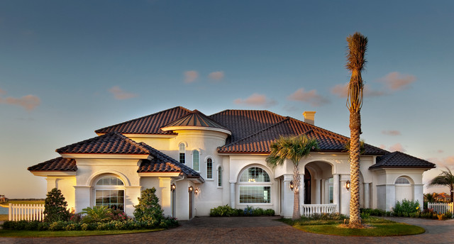 Sater Design Collection S 6962 Padova Home Plan Mediterranean Exterior Miami By Sater Design Collection Inc Houzz