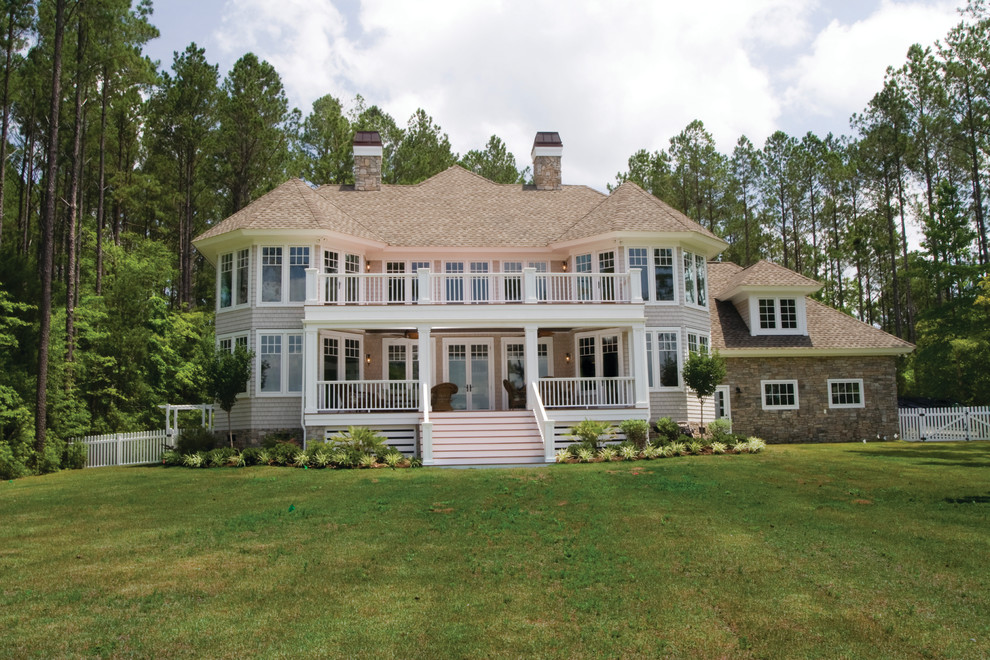 Sater Design Collection's 7062 "Oak Island" Home Plan Farmhouse
