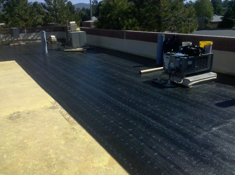 SBS Modified Bitumen Roofing in Flagstaff Arizona Traditional Deck