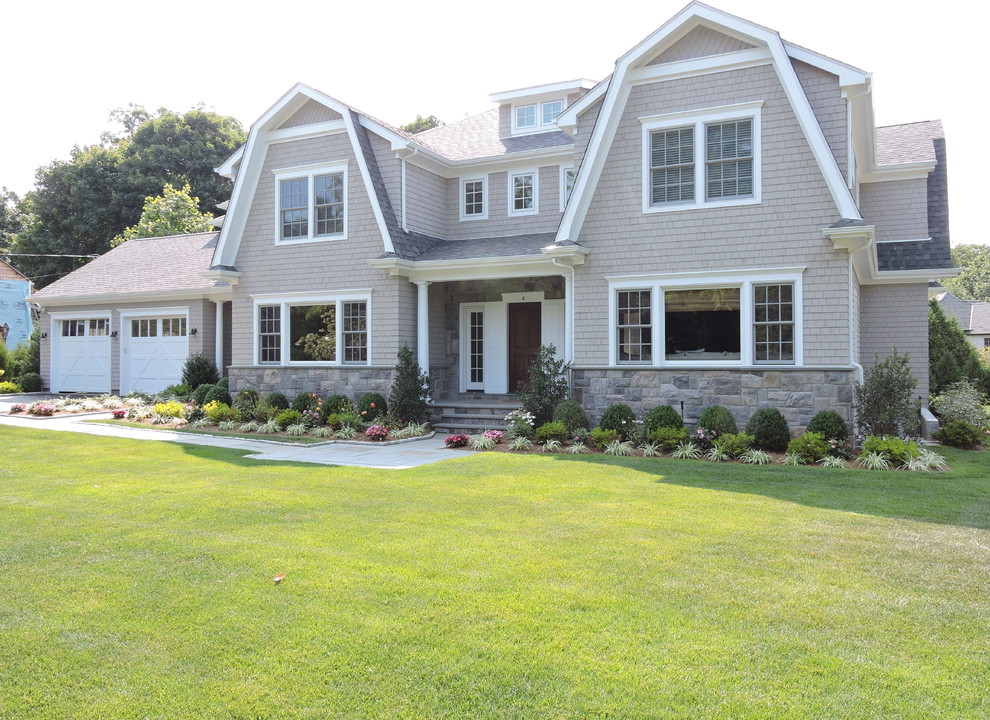 Scarsdale New Home Transitional Exterior New York by Marchese