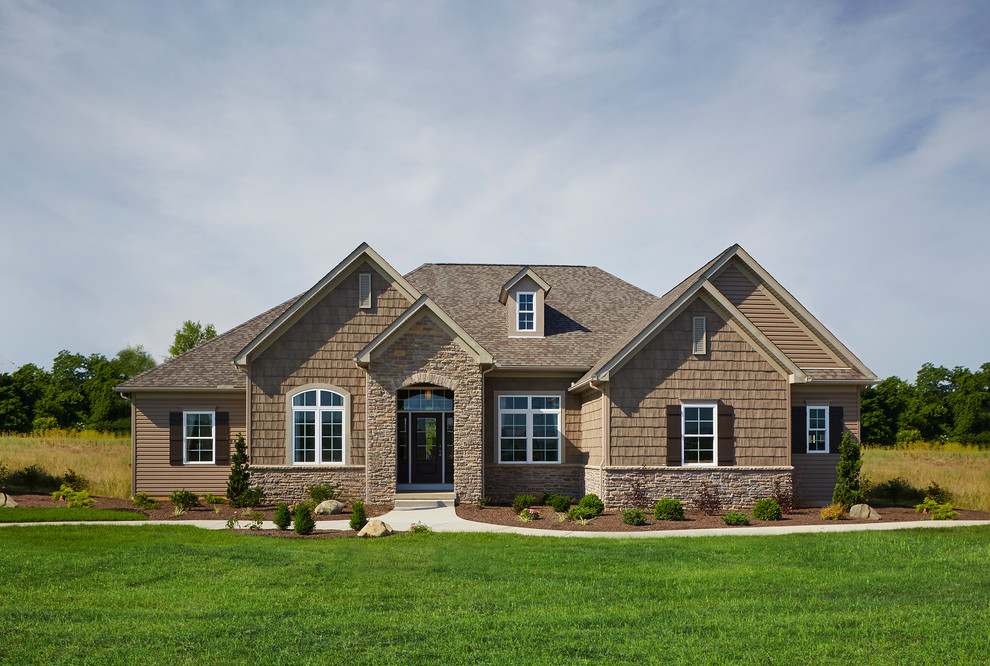Schumacher Homes Exteriors Farmhouse Exterior Cleveland by