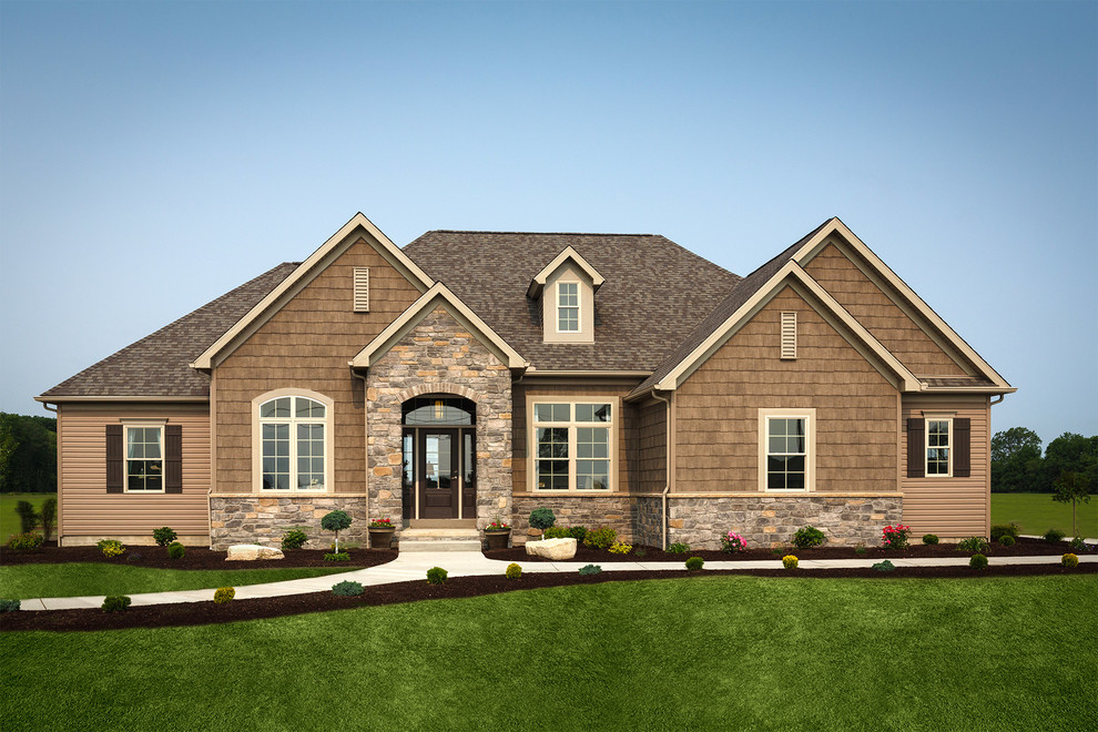 Schumacher Homes Exteriors Farmhouse Exterior Cleveland by
