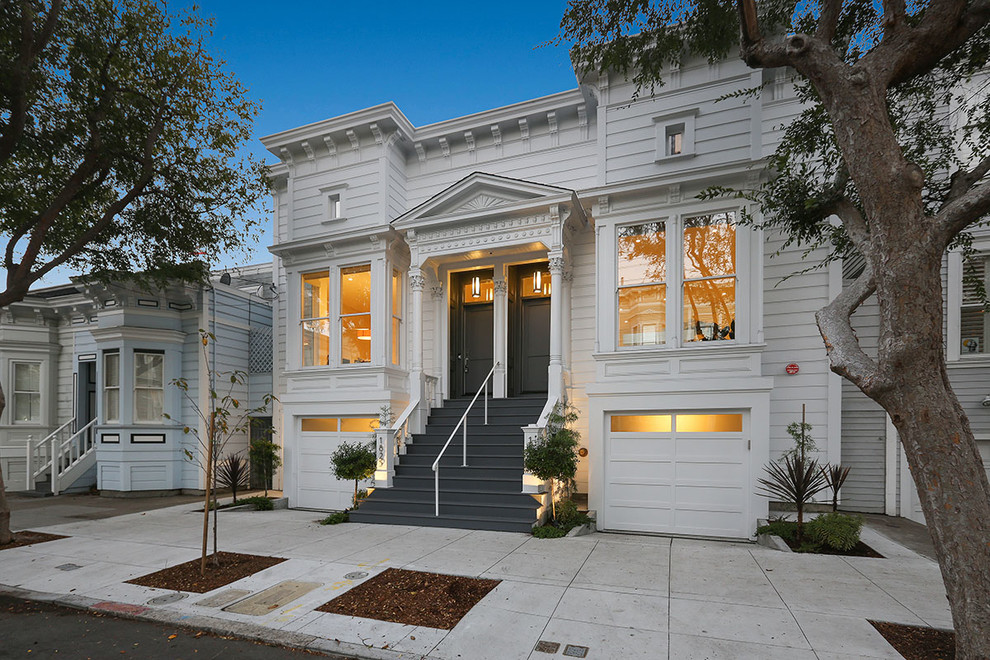 Victorian exterior home idea in San Francisco