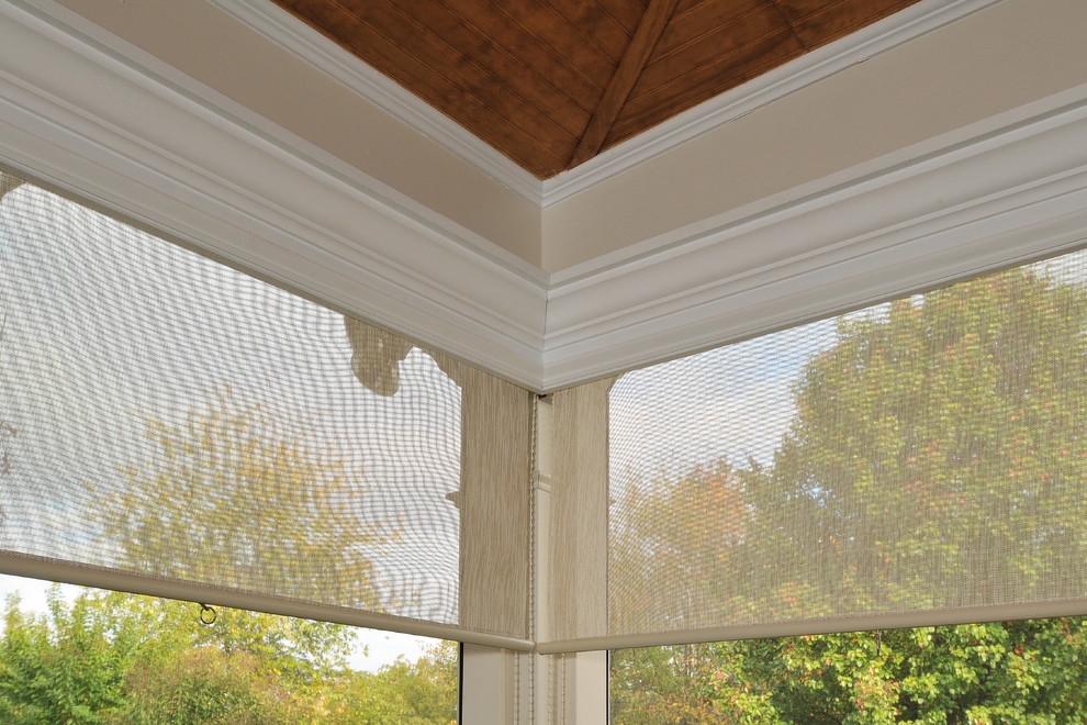 Screen Porch Traditional Exterior Atlanta by Innovative Design