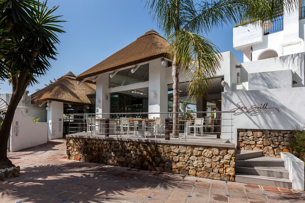 Sea Grill Restaurant At Hotel Puente Romano Marbella Spain Modern sea-grill-restaurant-at-hotel-puente-romano-marbella-spain-modern