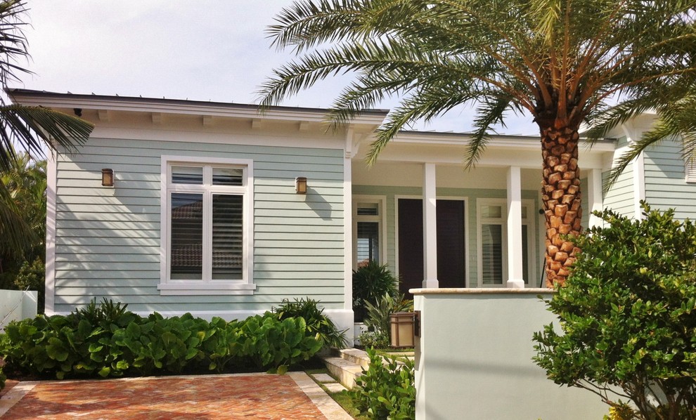 SeaFoam Bungalow Tropical Exterior Miami by tuthill