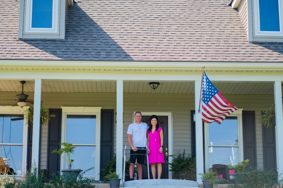 Seamless Polymer Siding in Mountain Clay w/ Energy Efficient