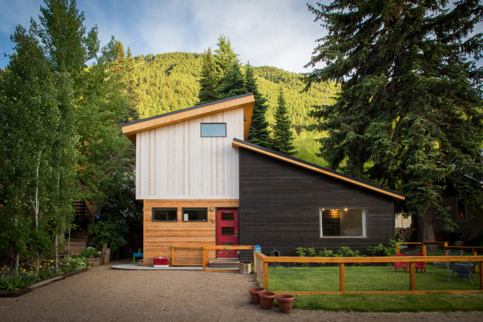 Second Floor Addition, Jackson, Wyoming Modern Exterior Cincinnati by Emboss Design Houzz