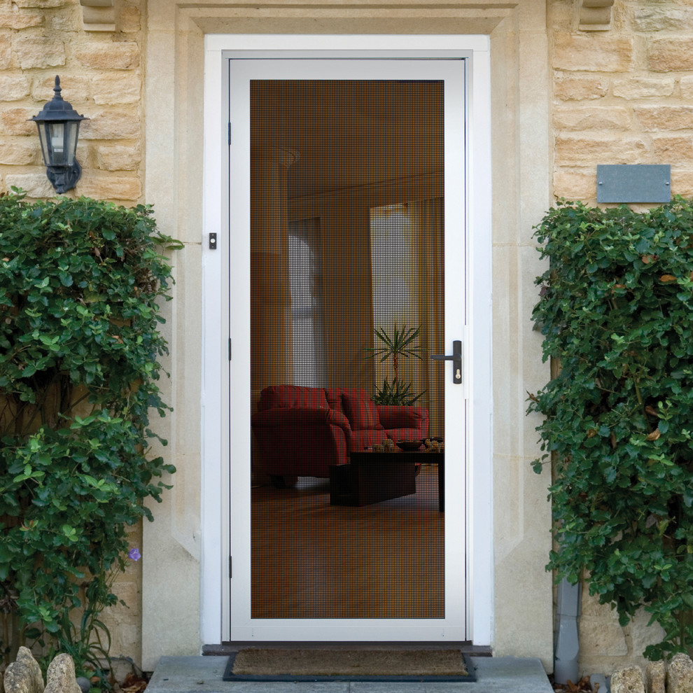 Security Screen Door Traditional Exterior Phoenix by Titan