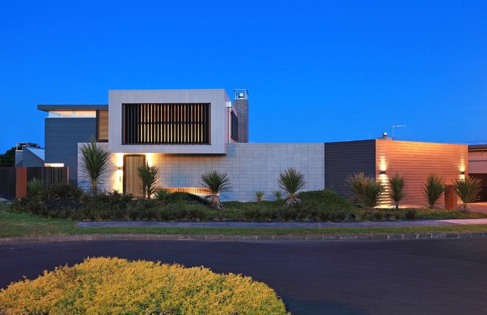Zweistöckiges Modernes Haus in Auckland