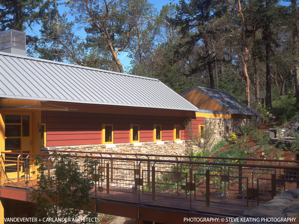 Sequim Cabin Modern Exterior Seattle by User Houzz