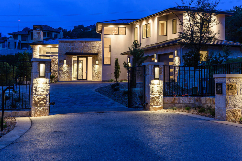 Seven Oaks House Austin, TX Contemporary Exterior Austin by Element 5 Architecture Houzz