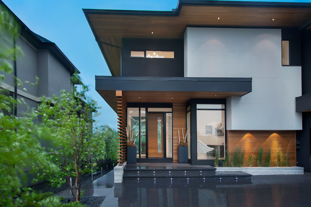 Shaw Residence - Contemporary - House Exterior - Calgary - by MoDA (Modern  Office of Design + Architecture | Houzz IE