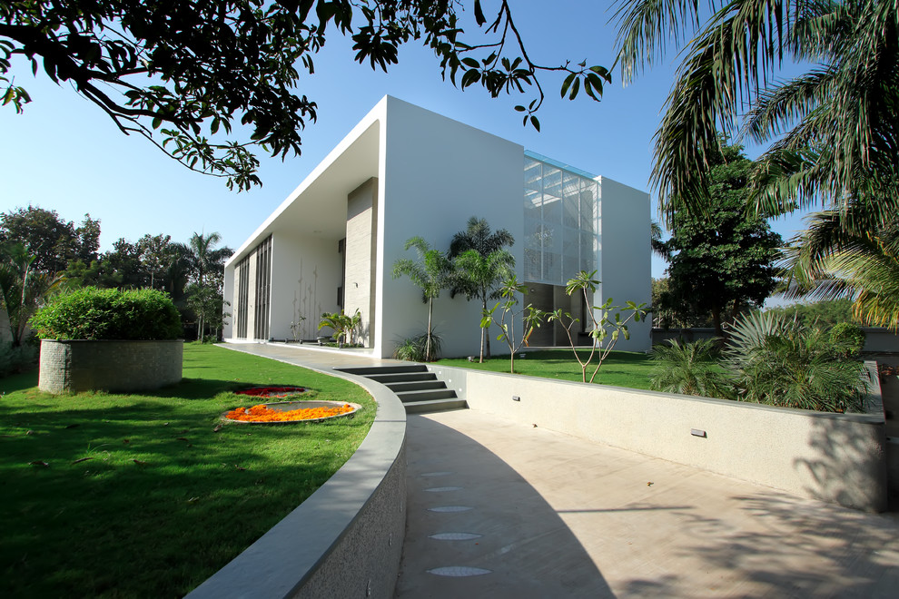 Modern exterior home idea in Ahmedabad