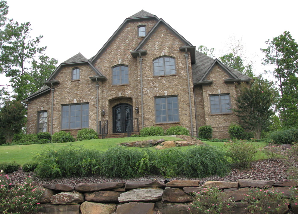 Shellmans Bluff Brick House Exterior Birmingham by Acme Brick