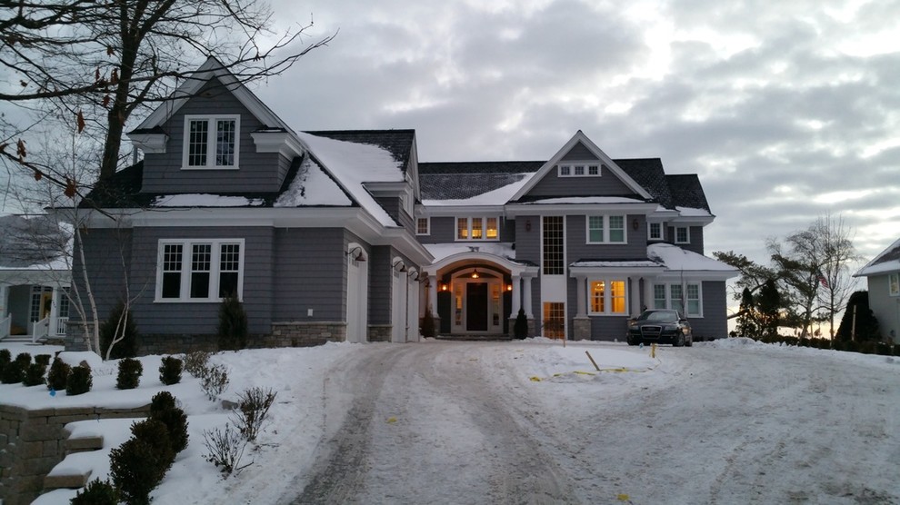 Sherman Woods on the Lake Transitional Exterior Detroit by East