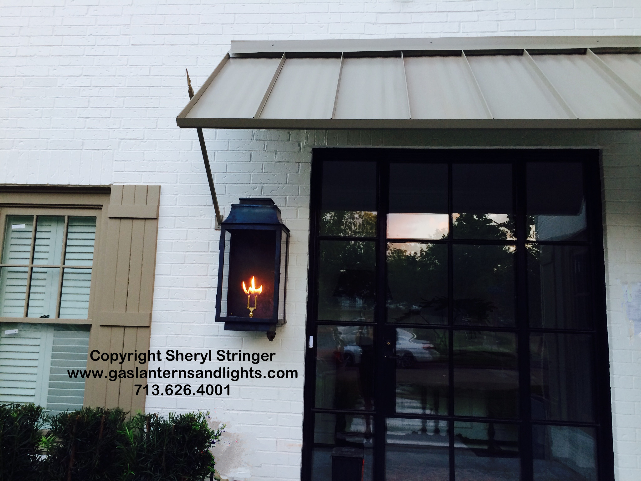 Contemporary Gas Lights Houzz, Outdoor Gas Lamps Dallas