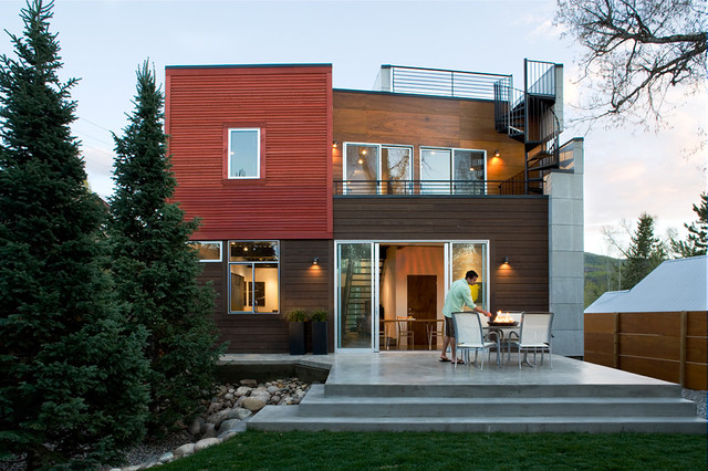 Short Street House - Modern - House Exterior - Denver - by WEST ELEVATION  ARCHITECTS INC | Houzz IE