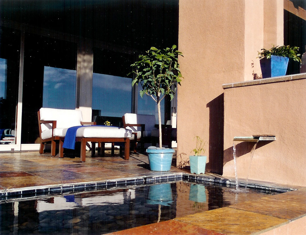 Sierra del Norte Residence Contemporary Exterior Albuquerque by