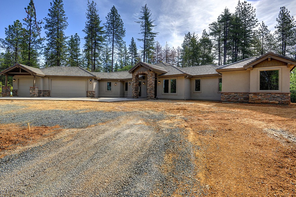 Sierra Foothills Craftsman 3,050 SF Meadow Vista, Ca Craftsman