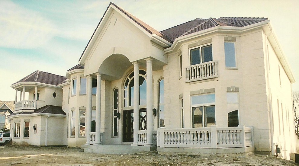 Silo Ridge Orland Mediterranean Exterior Chicago by RL Builders